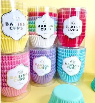 Baking Cupcake Paper Cases Pastel Lilac Pk/200