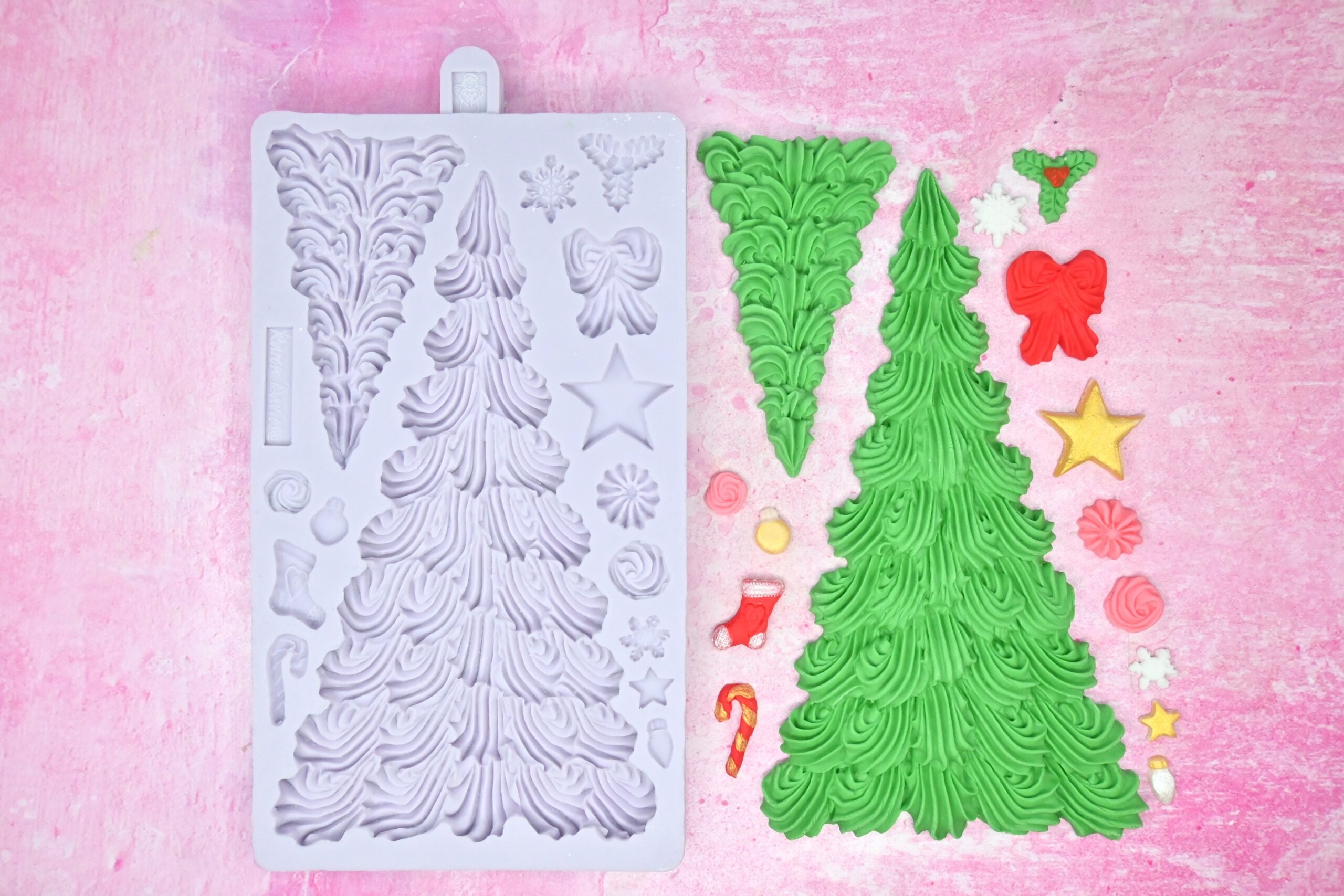 Mould Silicone Large Buttercream Tree Karen Davies