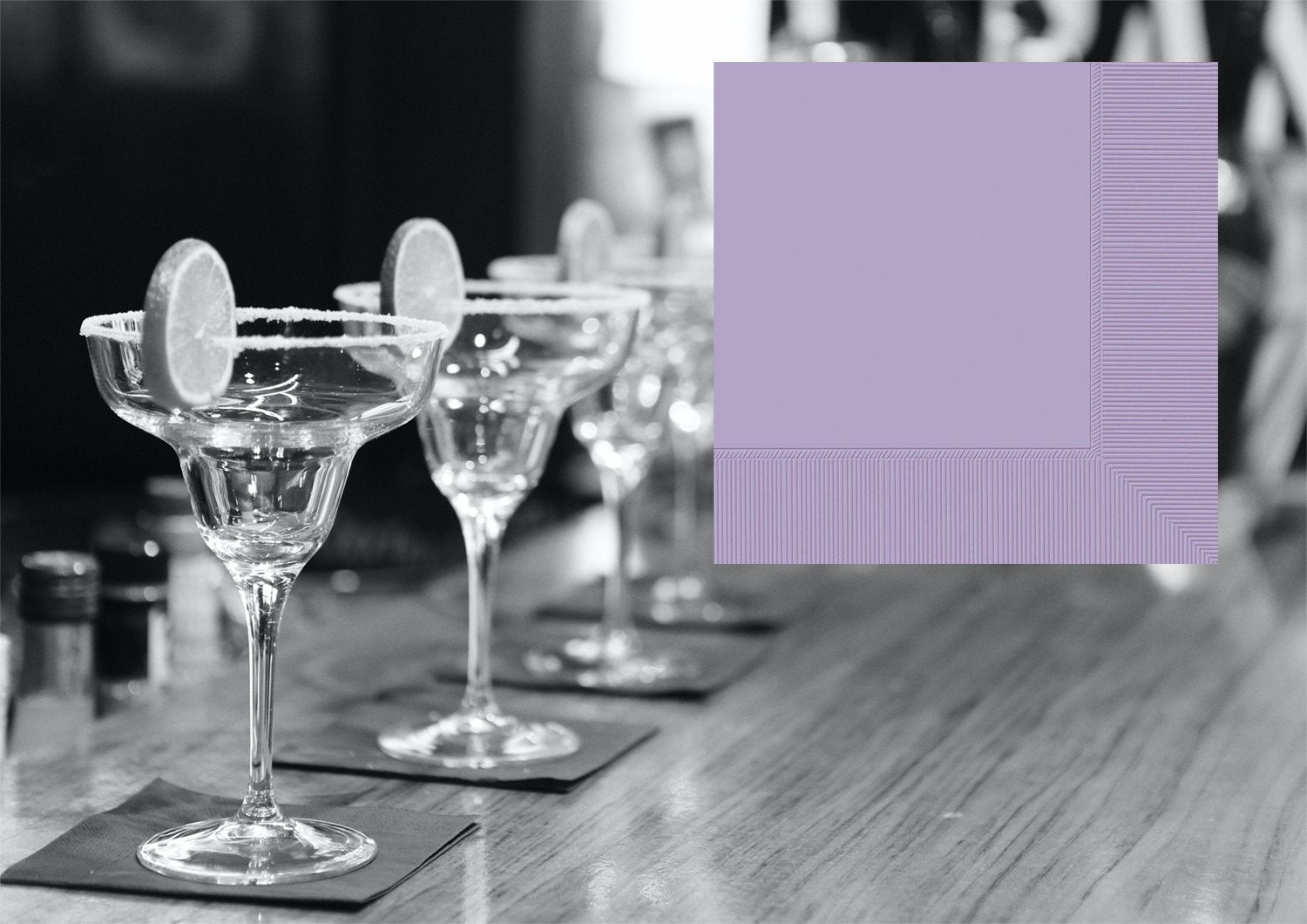 Napkins Lunch Pastel Lilac 2ply P/40