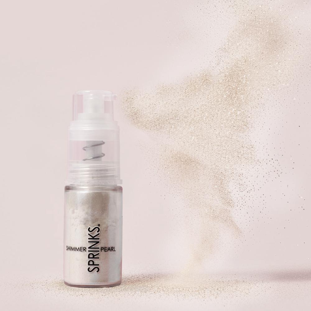 Cake Decorating Pump Shimmer Pearl Micro Lustre Dust 4g