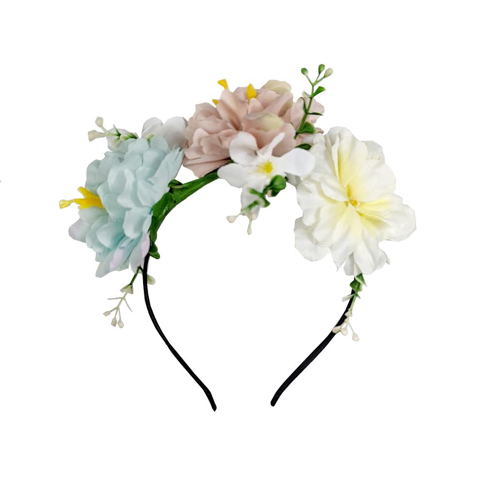 Headband Flower Pastel Flowers