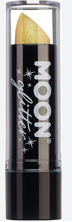 Holographic Glitter Silver Lipstick 4.2g Moon Glow Cosmetics