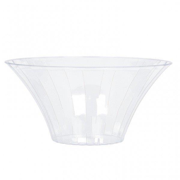 Catering/Hospitality Flared Bowl Plastic Clear Medium 17cm x 8cm