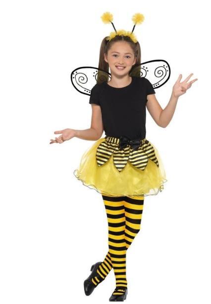 Costume Kit Child Bumblebee 7-9 Years - Discontinued Last Chance To Buy