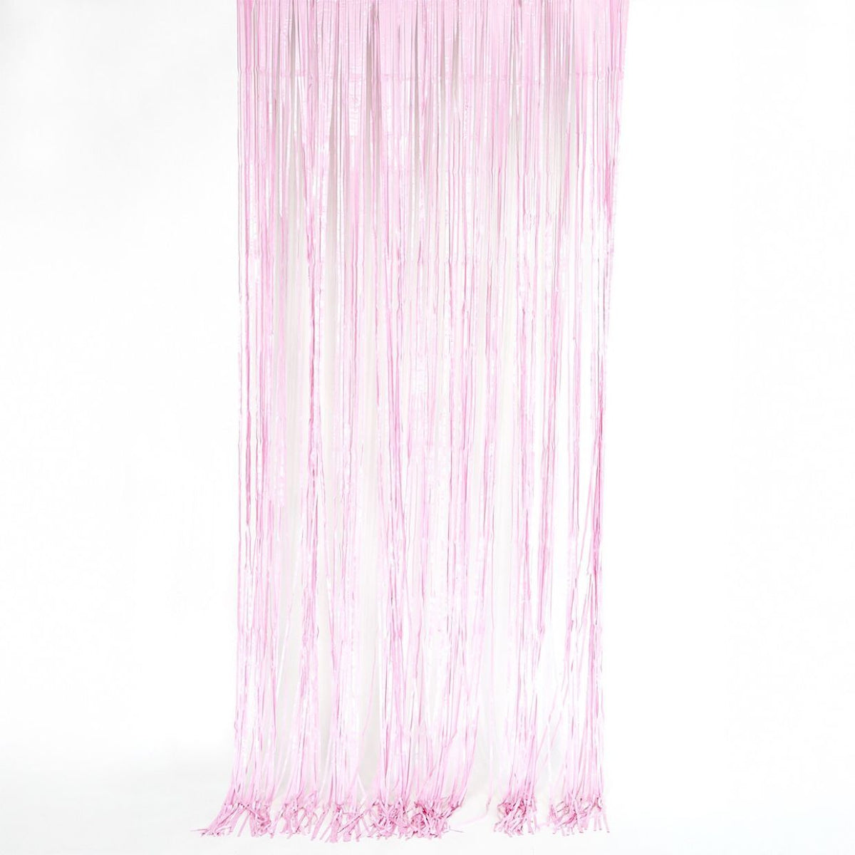 Curtain Pastel Pink Mylar Extra Large 1.2 m Wide X 2.4m High