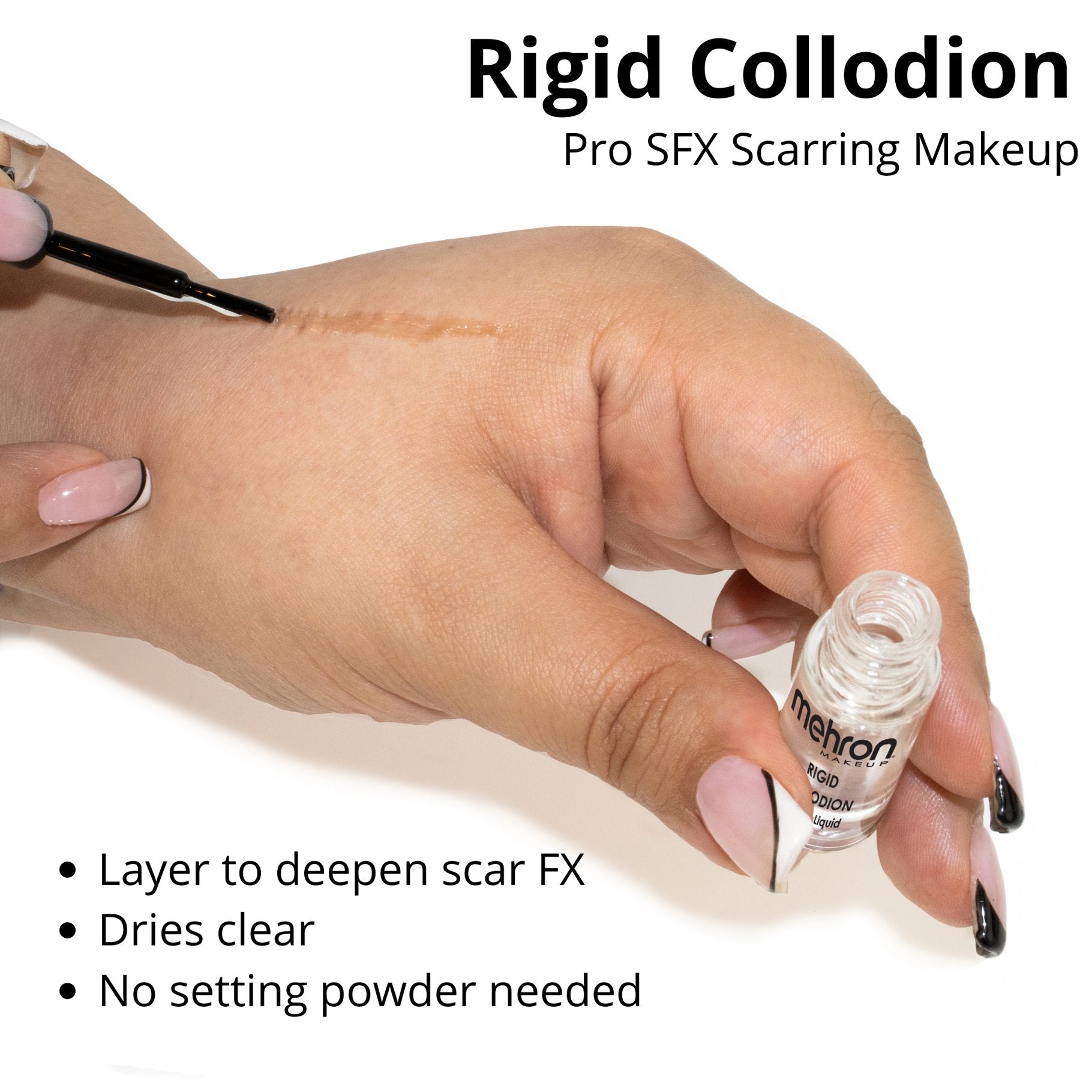 Makeup Special Fx Rigid Scarring/Collodion Liquid 4ml Mehron Professional