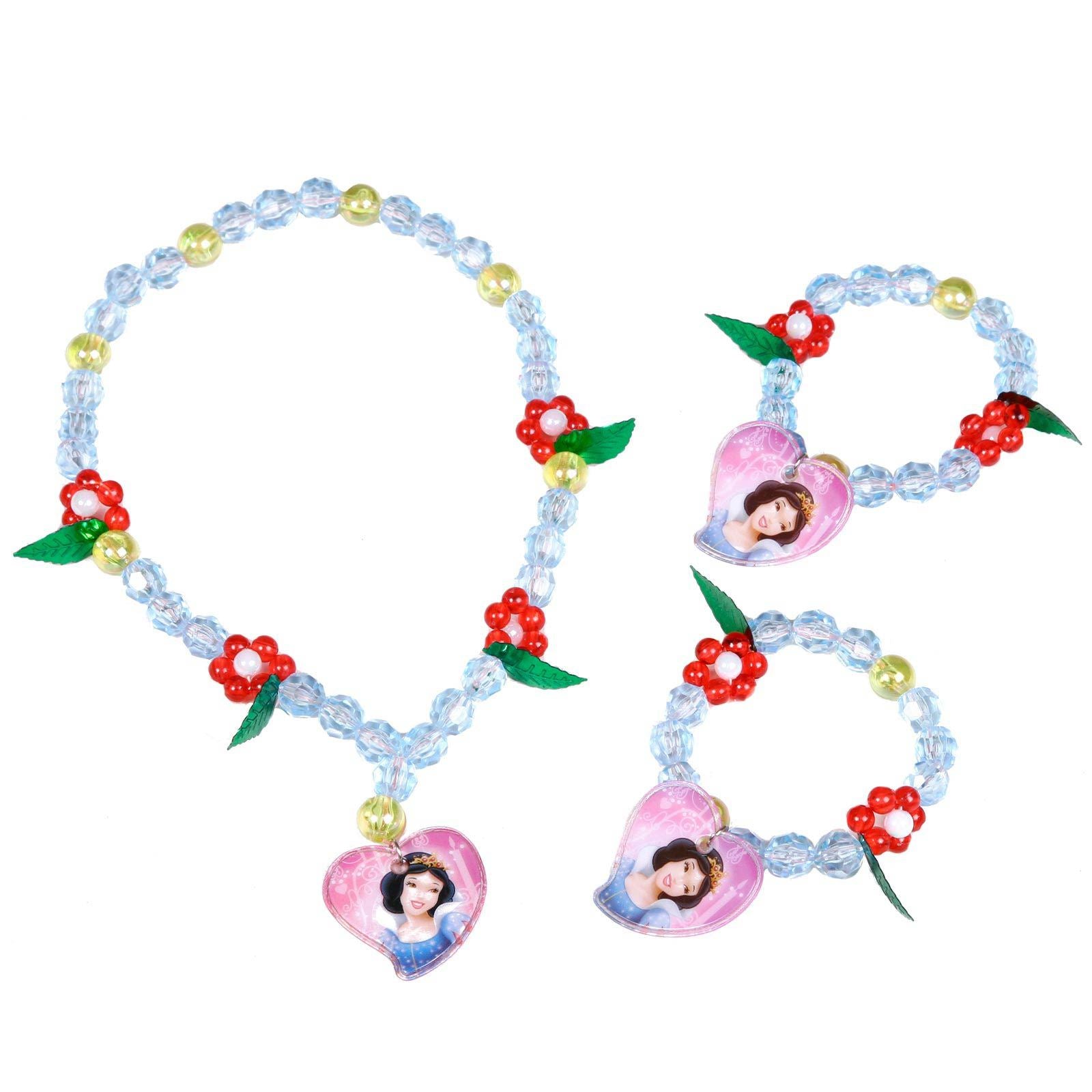 Disney Princess Costume Jewellery Set Bracelet/Necklace - Last Chance