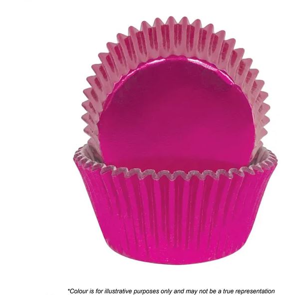 Foil Baking Cups Hot Pink 700 Pk/72
