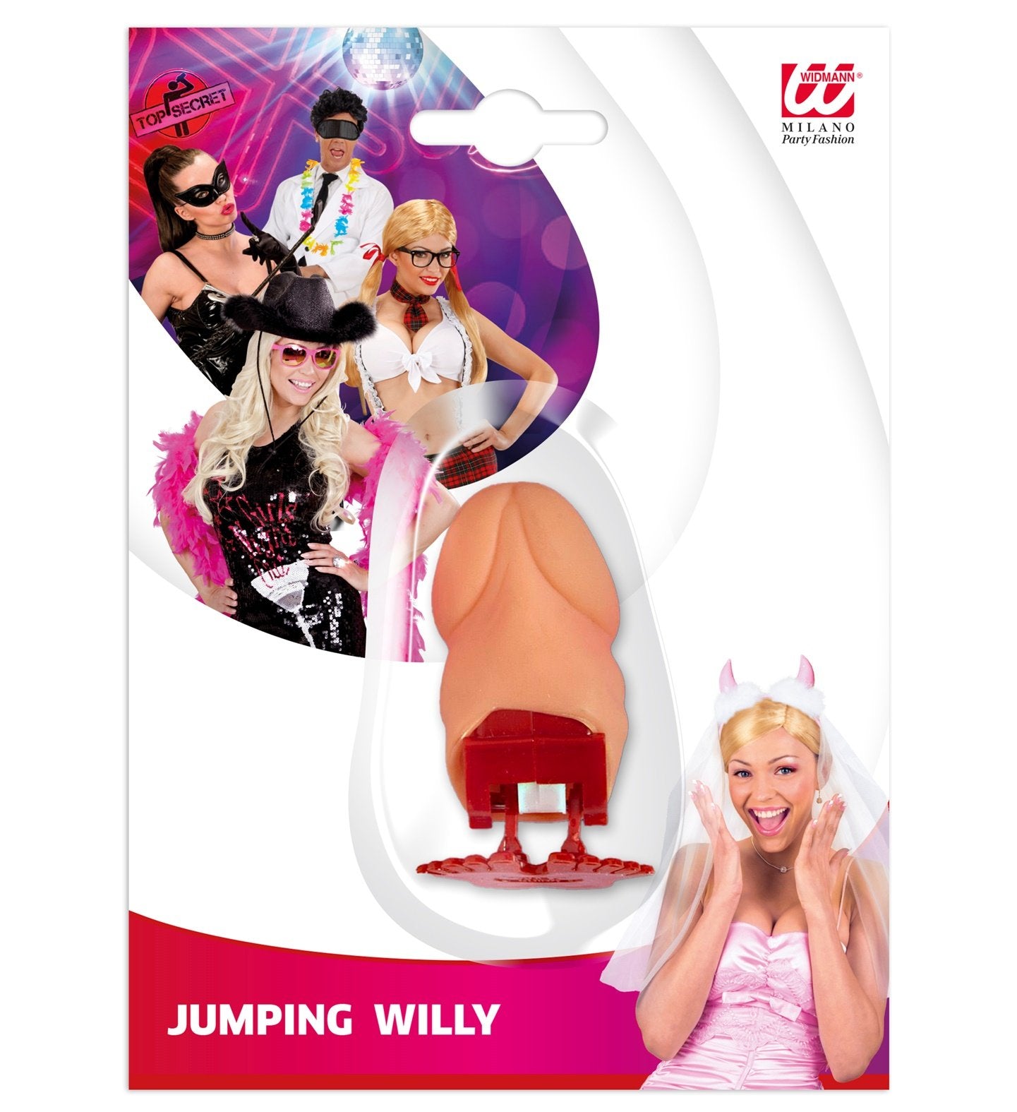 Jumping Willy Novelty Toy Hens Night