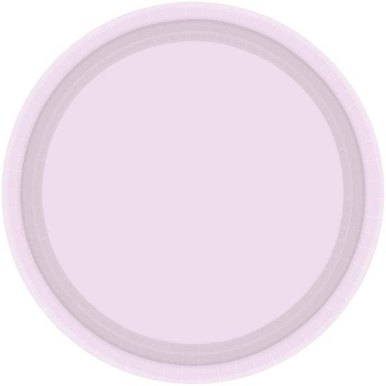 Paper Plates 17cm Pastel Lilac Round 20 Pack FSC