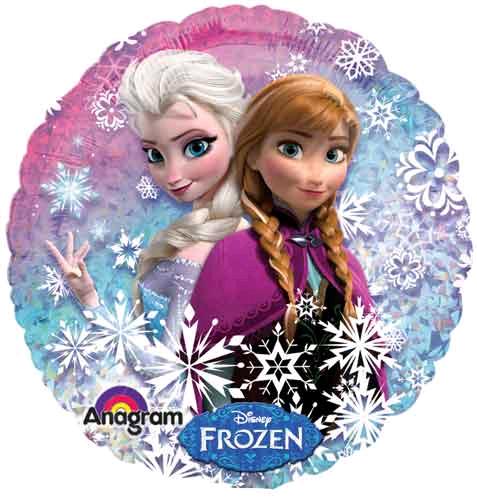 Balloon Foil 45cm Disney Frozen Holographic - Discontinued Line