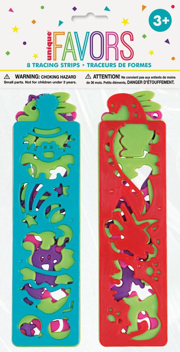 Value Favours Tracer Rulers Pk/8