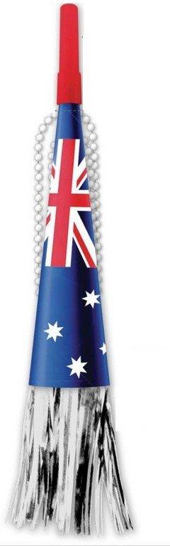Necklace Australia Horn With Foil Fringe