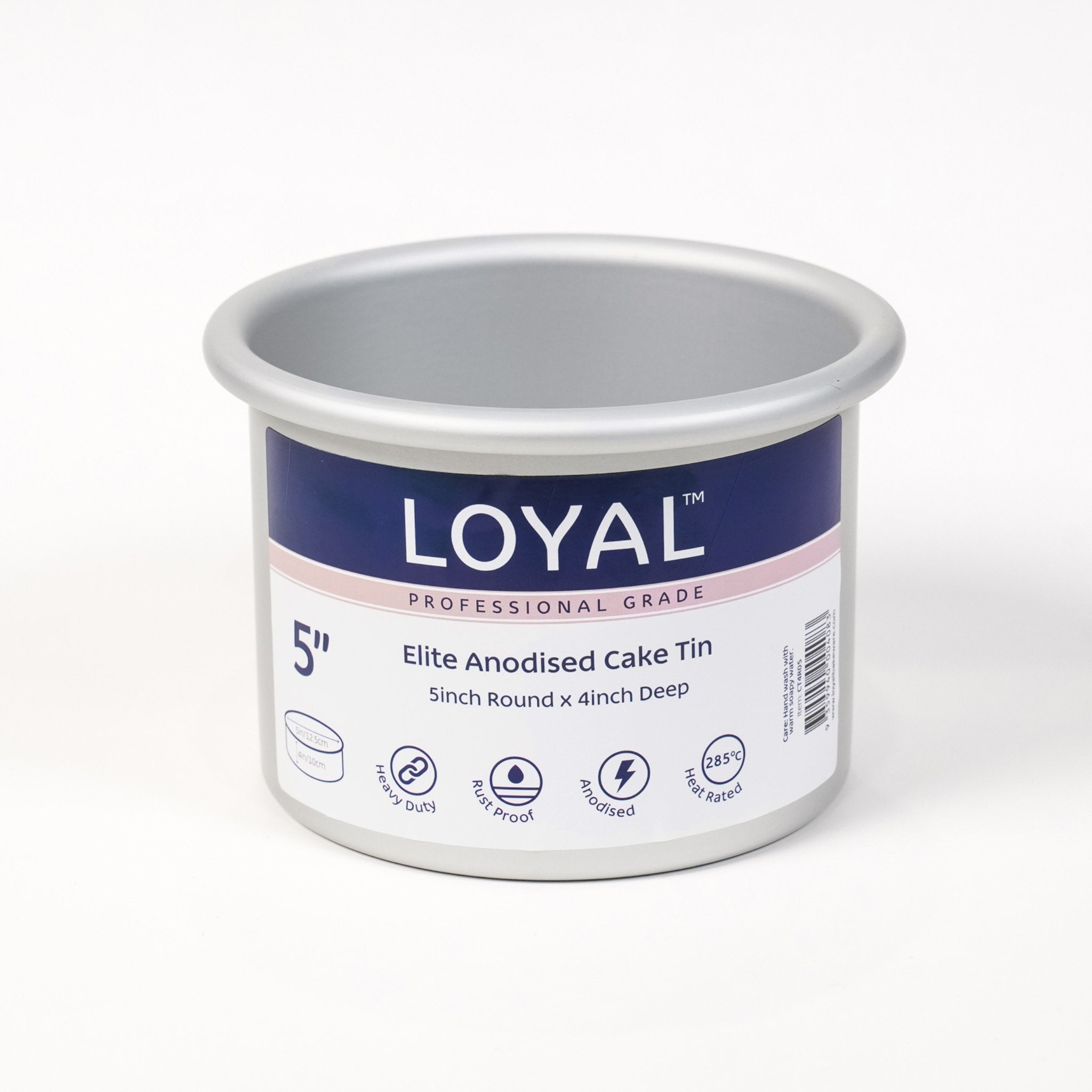 Cake Tin Round Elite 4 Inch Deep