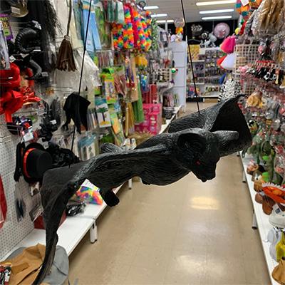 Animal Bat Large Pvc Assorted Designs 30cm