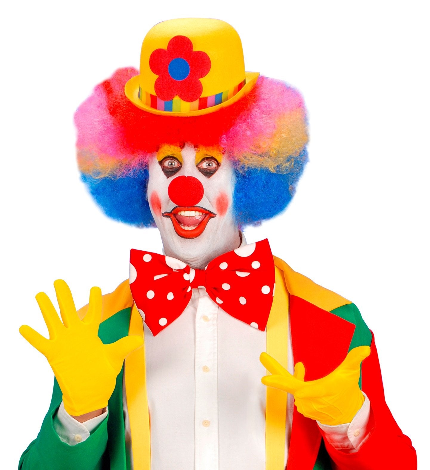 Gloves Short Yellow Adult Character Costume Accessory