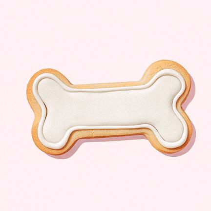 Cookie Cutter Animal Dog Bone