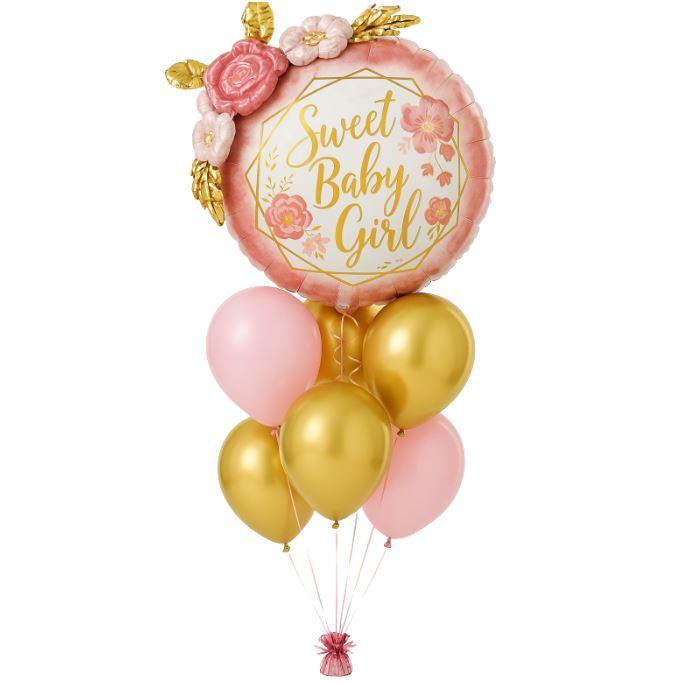 Balloon Bouquet Sweet Baby Girl