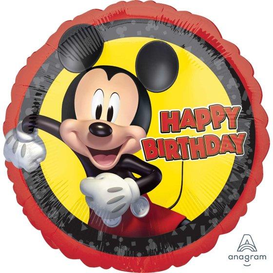 Balloon Foil 45cm Mickey Mouse Forever Happy Birthday