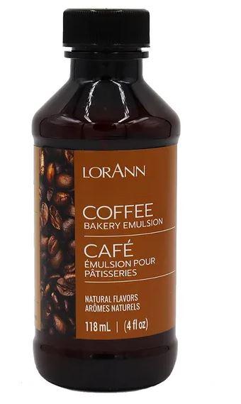 Coffee Lorann Oil Flavour Emulsion 4oz (118ml)