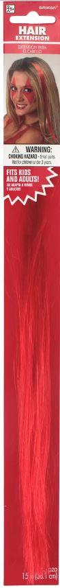 Red Team Spirit Hair Extensions Clip In 38cm