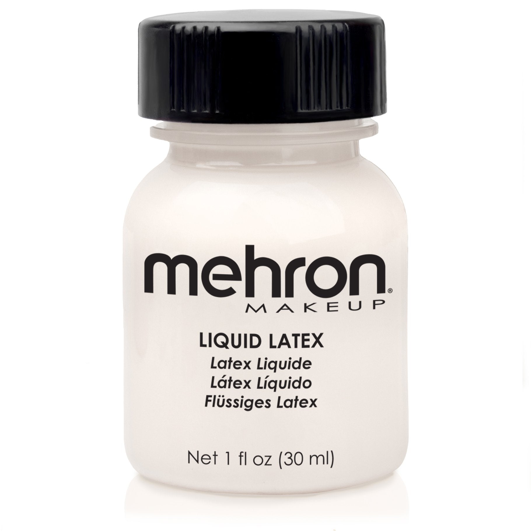 Liquid Latex Clear Finish 30ml Deluxe Mehron Special Effect Adhesive