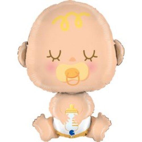 Balloon Foil Shape Welcome Baby 78cm