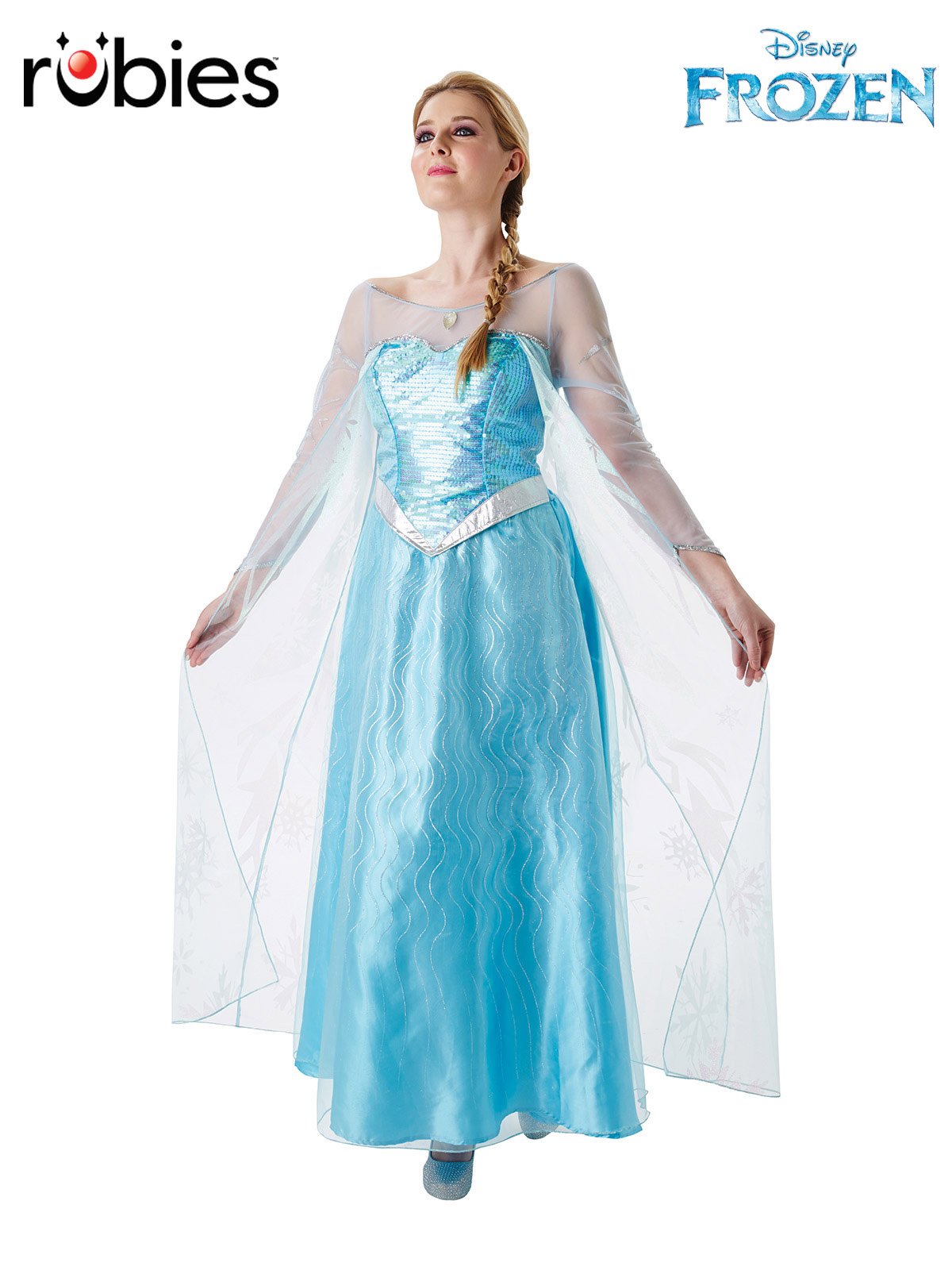 Costume Adult Frozen 2 Elsa Long Deluxe