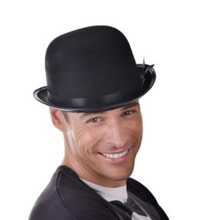 Hat Bowler Black Feltex