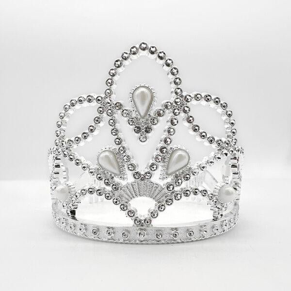 Tiara Diamond & Pearl Silver Princess/Queen/Fairy