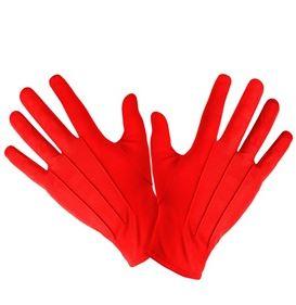 Gloves Short Red Adult Character Costume Accessory
