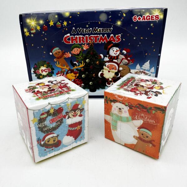Christmas Magic Cube Game/Toy 5.5cm
