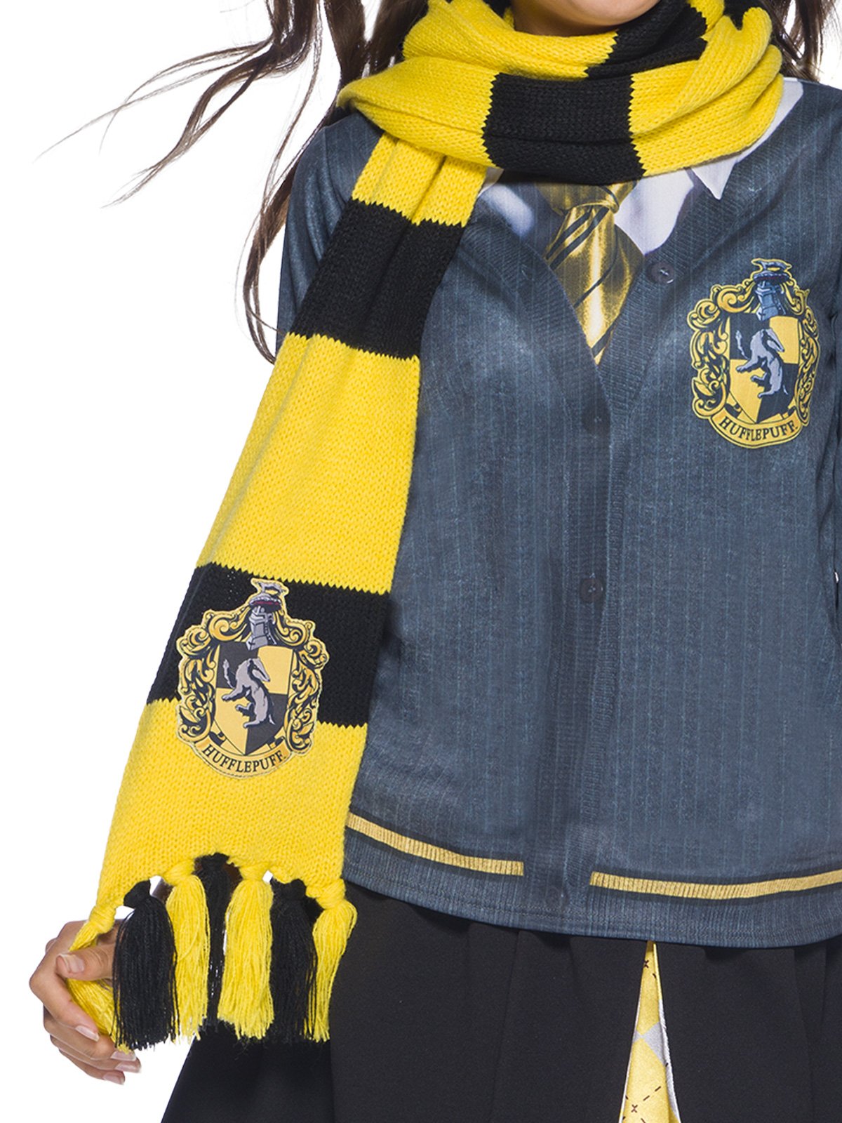 Scarf Hufflepuff Deluxe One Size (Harry Potter) Costume Accessory