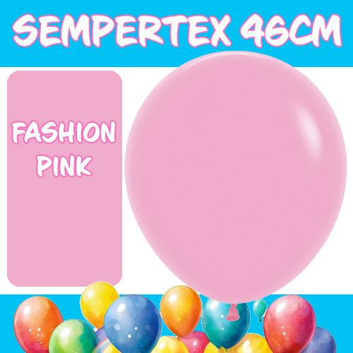 Balloons 46cm Fashion Pink Sempertex Pk 25