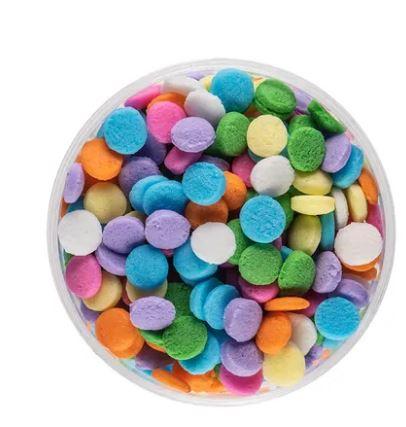 Confetti Bling Pastel Sequins 55g Over The Top Cake Decorating