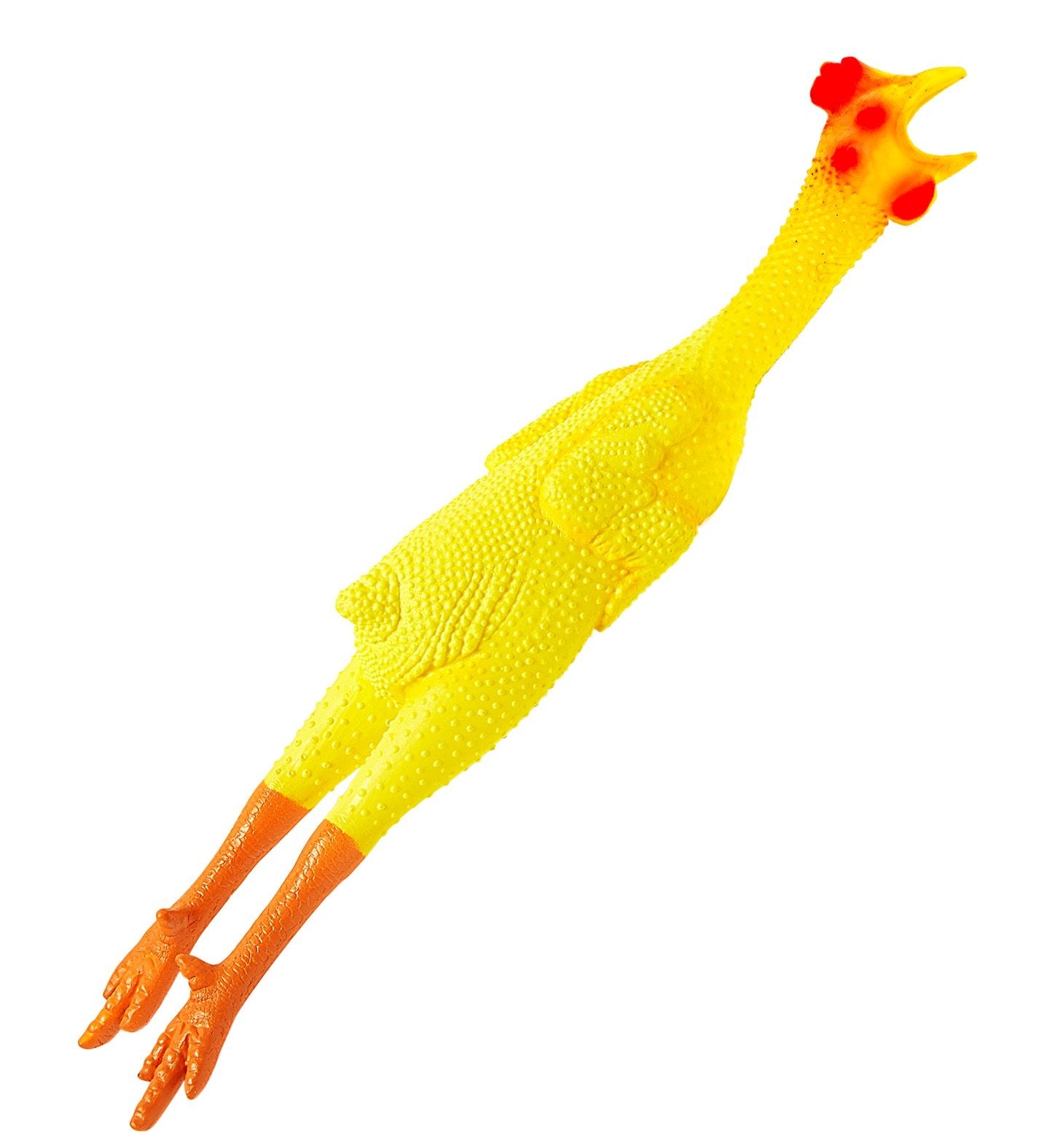 Plucked Fake Rubber Chicken / Rooster/ Hen Joke 50cm Long