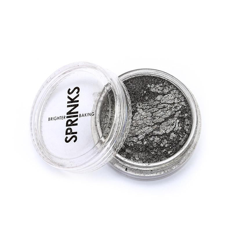 Cake Decorating Coal (Blackish) Lustre Dust 10ml Edible