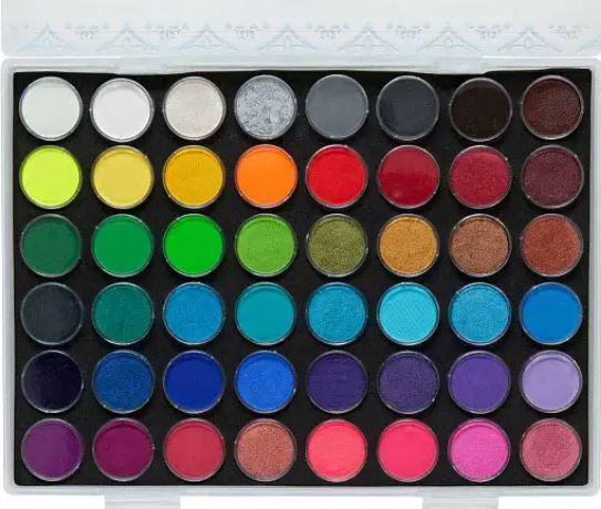 Face & Bodyart Paint All You Need Palette Global 48 Colours Professional