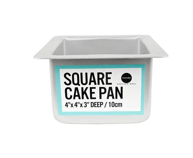 Cake Tin Square Mondo 3 Inch Deep