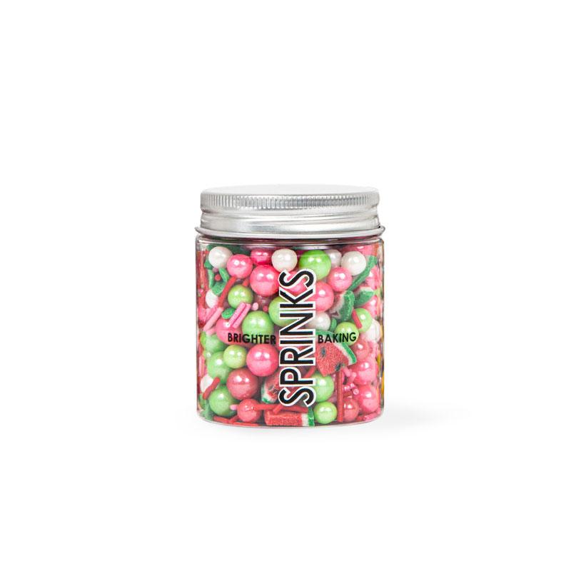Edible Decorations Sprinkles Watermelon Sugar High 75g
