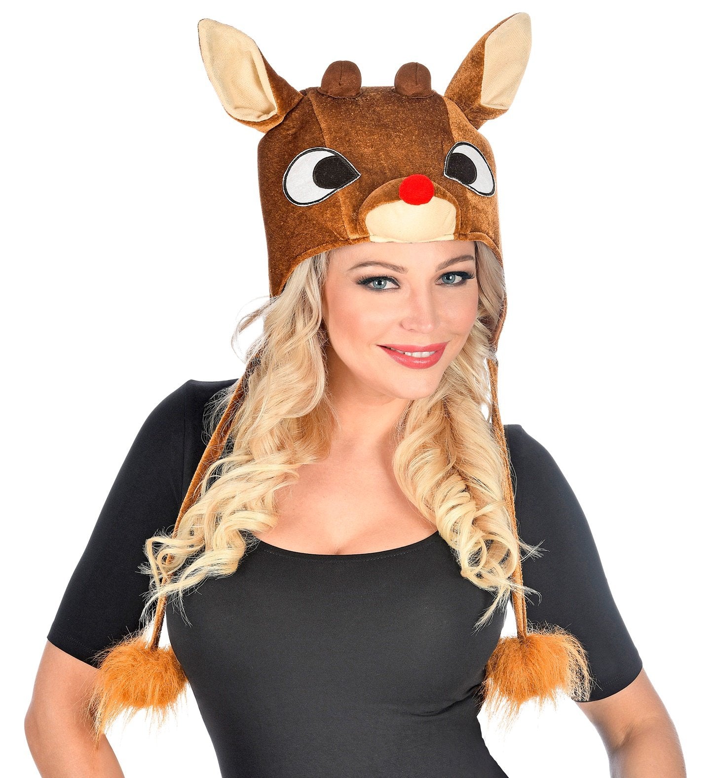 Hat Animal Christmas Reindeer