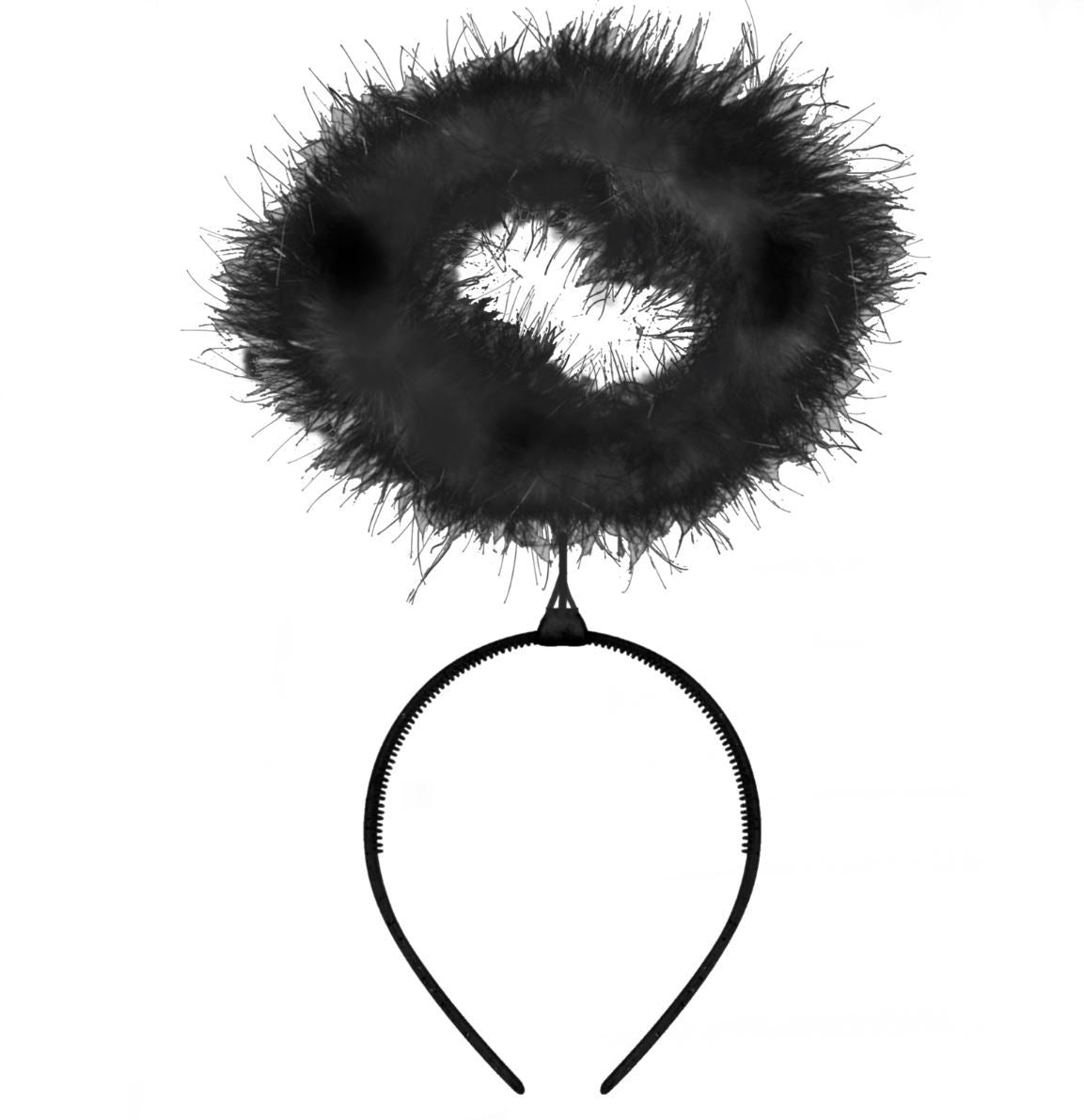 Halo Feather Black