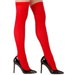 Pantyhose/Stocking Thigh High Red Hosiery