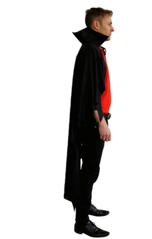 Costume Adult Black Vampire/Bat/Dracula