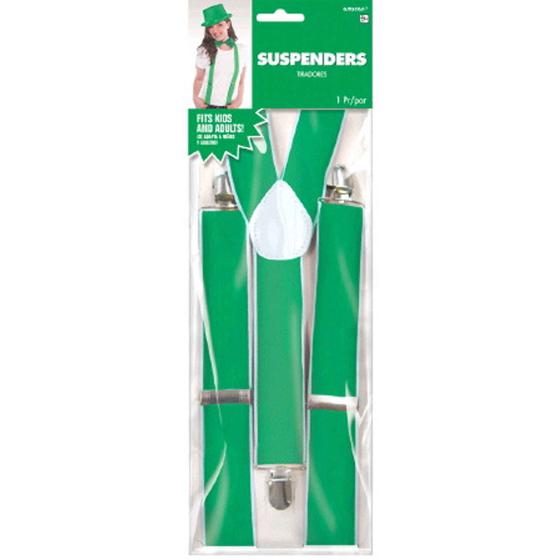 Green Team Spirit Suspenders
