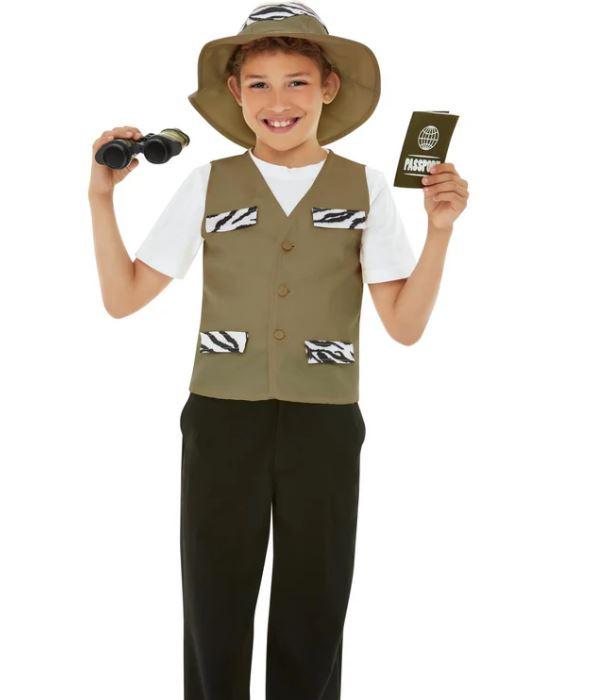 Costume Child Wildlife Jungle Safari Explorer