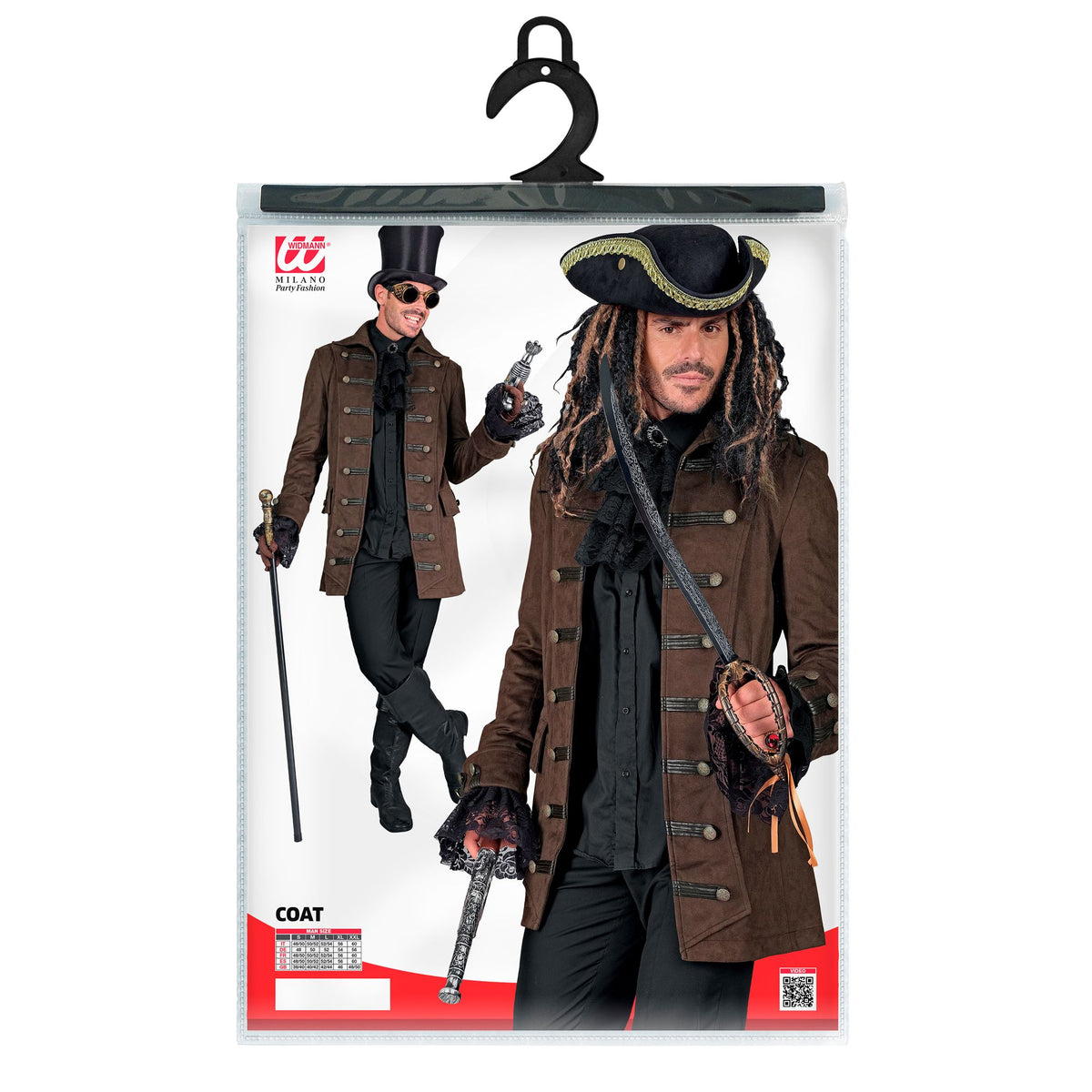Costume Coat Victorian Highwayman Steampunk Millitary
