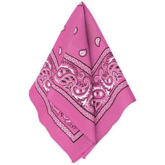 Pink Team Spirit Bandana 50 cm X 50cm
