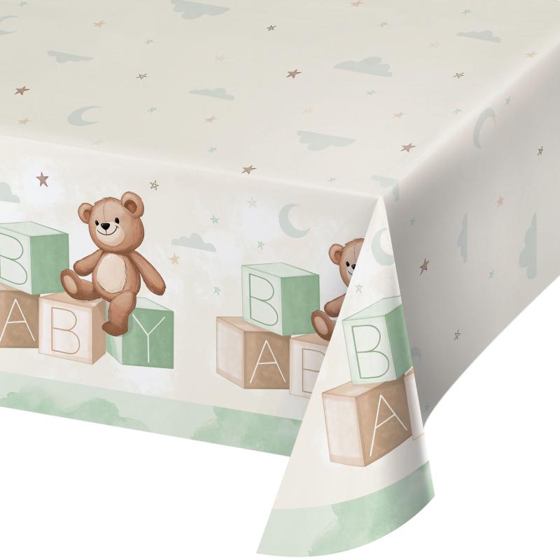 Teddy Bear Baby Shower Tablecover Rectangle