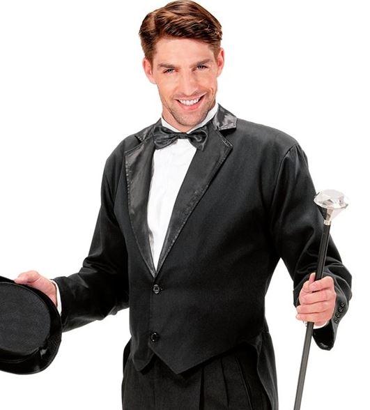 Costume Prop Stage/Dance Cane Bling Pimp Silver Diamond Top 88cm